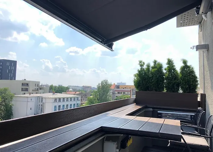 Apartment Balcony View Downtown